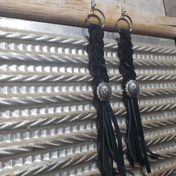 Concho Earrings - Picture 2 of 2